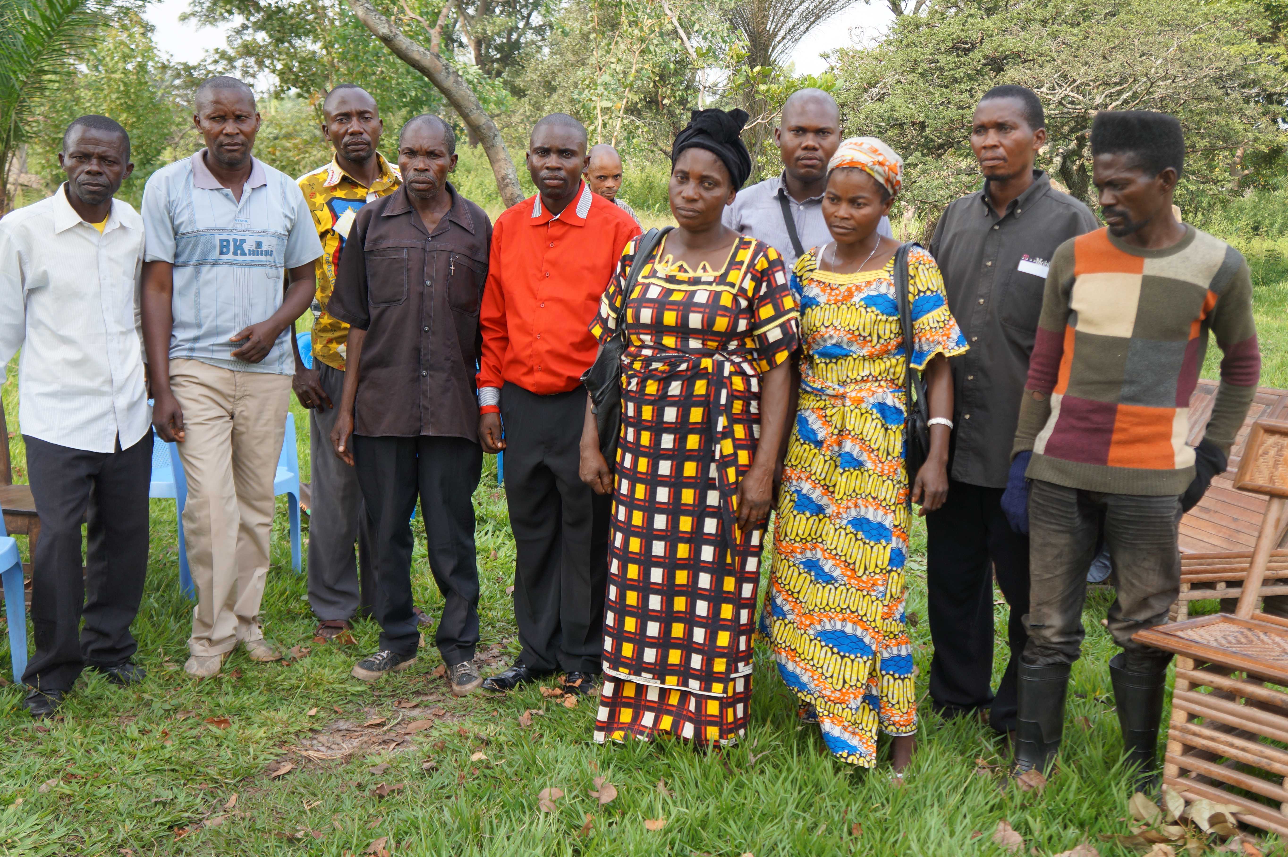 Vertreter der Partnerorganisation in Maziamu